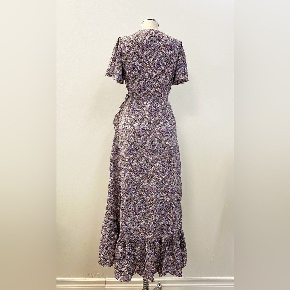Pink Martini Purple and White Maxi Sundress - Picture 2 of 6